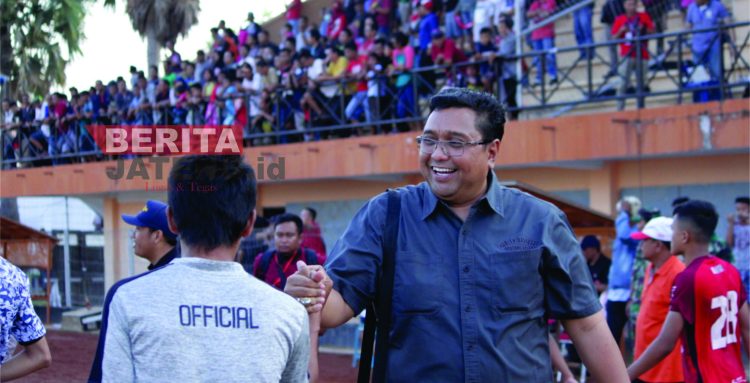 Joni Singgung Dua Perusahaan Besar tidak Dukung Persipa Pati 1 Joni Singgung Dua Perusahaan Besar tidak Dukung Persipa Pati