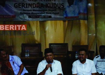 DPC Gerindra Kudus Gelar Sarasehan di Desa