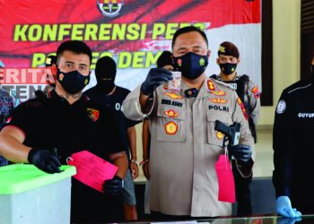 Polisi Tangkap Komplotan Pencuri Bersenjata di Demak