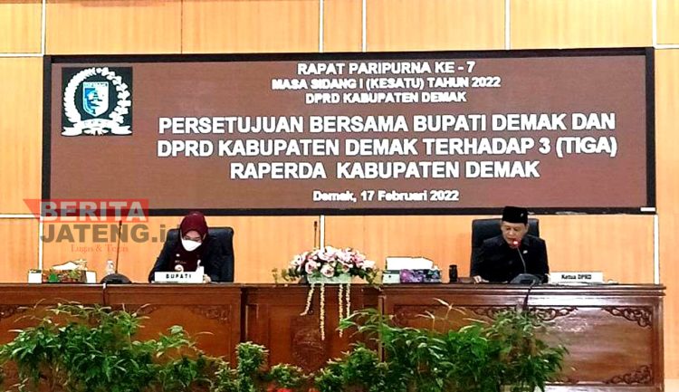Kabupaten Demak Miliki Perda Baru, Ini Isinya 1 Kabupaten Demak Miliki Perda Baru, Ini Isinya