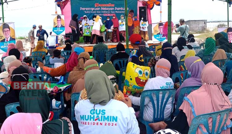 Komunitas Nelayan Pantura Dukung Gus Muhaimin Nyapres | Ratusan Perempuan Menaruh Harapan Besar
