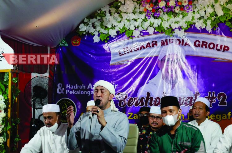 Sambut Kelahiran Produk Baru Lingkar Media Group dengan Sholawat Bersama Habib Bidin