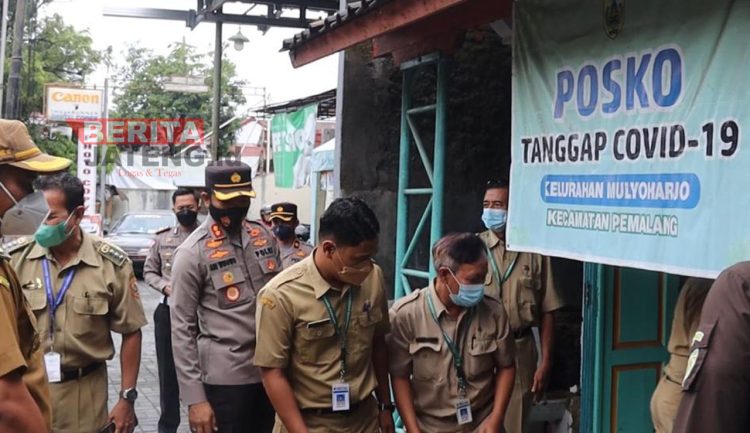 Antisipasi Lonjakan Covid-19, Kapolres bersama Forkopimda Pemalang Monev Posko PPKM Mikro 1 Antisipasi Lonjakan Covid-19, Kapolres bersama Forkopimda Pemalang Monev Posko PPKM Mikro