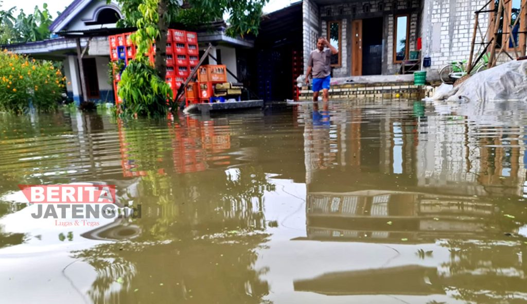 Banjir di Desa Ketitang Wetan, Kecamatan Batangan, Pati (Istimewa)