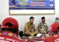 Bupati Kendal, Dico Ganinduto saat memberikan penjelasan terkait penerapan sekolah bersinar. (UNG/Koran Lingkar)