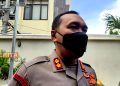 Cegah Konflik, 600 Personel Dikerahkan untuk Pilkades Serentak Kudus 17 Kapolres Kudus AKBP Wiraga Dimas Tama saat menjawab pertanyaan dari awak media, Jumat (25/3). (NHS/Koran Lingkar)