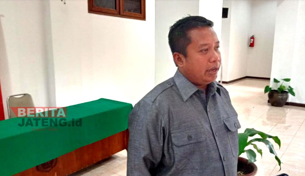 Anggota DPRD Pati, Teguh Bandang Waluyo saat ditemui di Kantor DPRD Pati, Kabupaten Pati. (Istimewa)