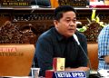 DPRD Pati Bakal Bentuk Pansus untuk Selesaikan Lahan Industri Trangkil 17 Ketua DPRD Pati Ali Badrudin saat rapat audiensi bersama warga Trangkil, perwakilan Pabrik Sepatu, dan perwakilan dari Dinas Pekerjaan Umum dan Penataan Ruang (DPUTR) Pati di ruang Sidang DPRD Pati pada Selasa (22/3). (Istimewa)