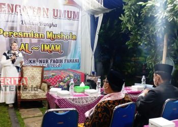 Dra. Hj. Suhartini Resmikan Tempat mushola Al-Imam dan Pusat Kegiatan Agama