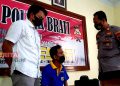 Pelaku Penipuan Jual Beli Rumah di Grobogan Berhasil Dibekuk 12 Priyanto saat dibekuk di Mapolsek Brati, Kabupaten Grobogan pada Rabu (23/3). (ANS/Koran Lingkar)