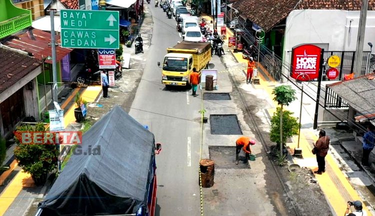 Potret jalan provinsi di Jawa Tengah melalui Aplikasi Jalan Cantik. (Dok. Pemprov Jateng)
