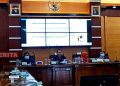 Pemkab Jepara Gandeng Kejari Monitoring Program Pembangunan 16 Sekda Kabupaten Jepara, Edy Sujatmiko saat memberi arahan kepada peserta rakor. (MUS/Koran Lingkar)