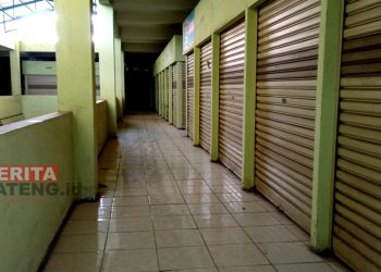 Suasana los yang berada di lantai tiga, Pasar Kliwon, Kabupaten Kudus. (FAL/Beritajateng.id)