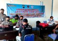 Sopir dan Awak Angkutan Blora Vaksinasi Covid-19 17 Sopir dan awak angkutan melakukan cek kesehatan sebelum vaksinasi. (Istimewa)