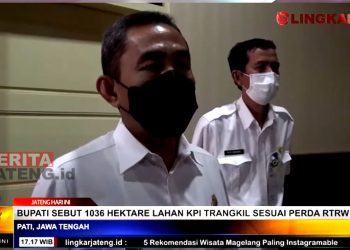 Bupati Kabupaten Pati, Haryanto saat ditemui baru-baru ini. (Tangkapan layar Lingkar TV)