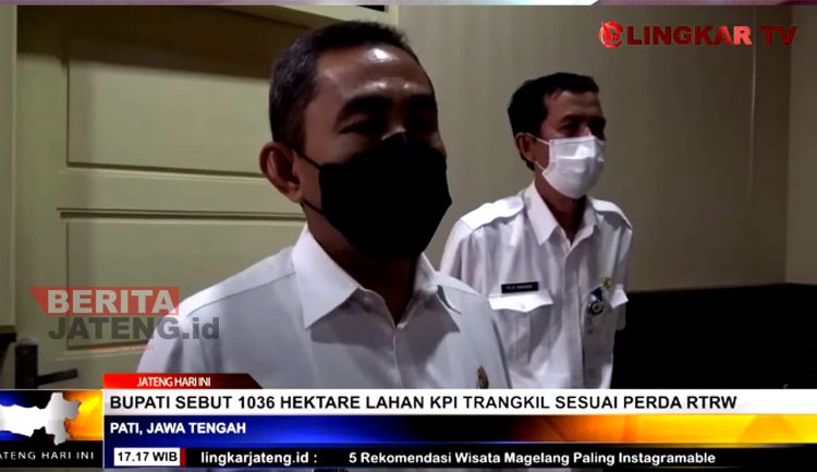 Bupati Kabupaten Pati, Haryanto saat ditemui baru-baru ini. (Tangkapan layar Lingkar TV)