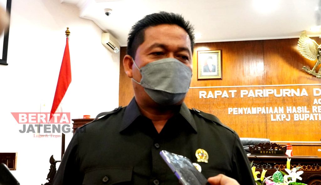 Ketua DPRD Kabupaten Pati, Ali Badrudin. (AZI/Koran Lingkar)