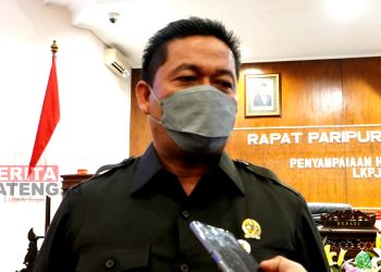 Ketua DPRD Kabupaten Pati, Ali Badrudin. (AZI/Koran Lingkar)