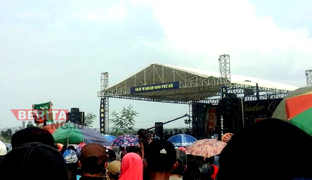Pentas Seni Dangdut di Tambakromo, Pati pada tahun 2019. (ARF/Beritajateng.id)