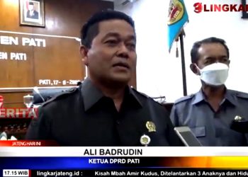 DPRD Pati Masih Tunggu Surat Audiensi Patifosi terkait Stadion Joyokusumo 5 Ketua DPRD Pati, Ali Badrudin. (Dok. Lingkar TV)