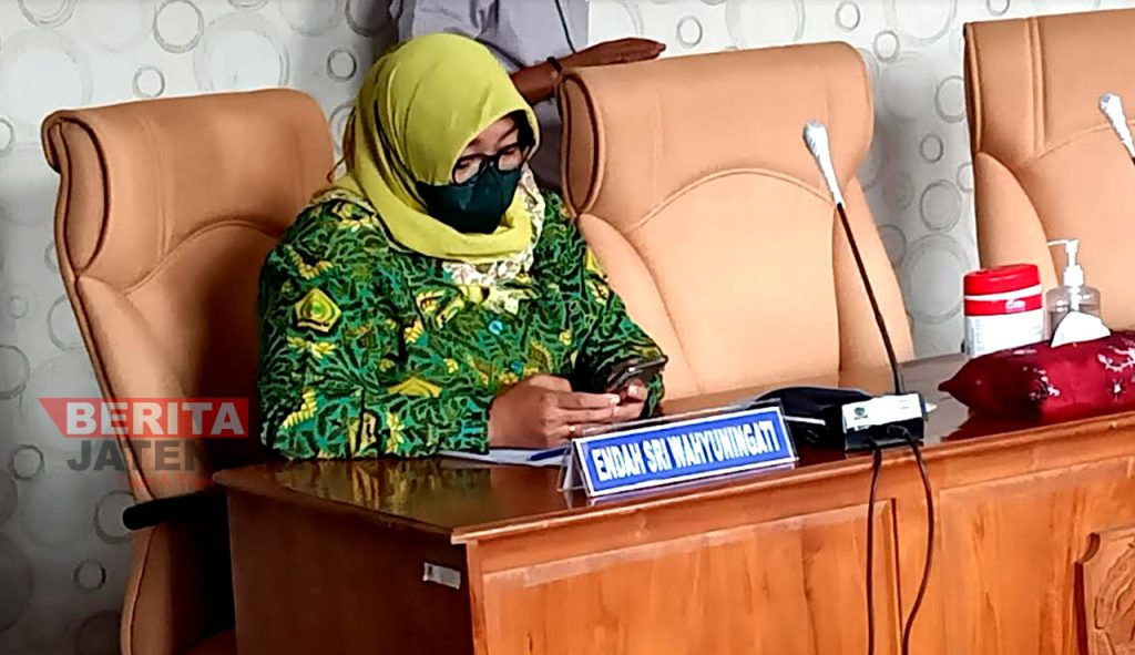 Wakil Ketua Komisi D DPRD Kabupaten Pati, Endah Sri Wahyuningati. (ARF/Beritajateng.id)