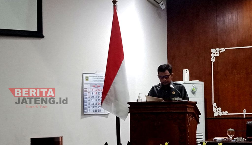 Anggota DPRD Pati dari Komisi B, Narso. (ARF/Beritajateng.id)