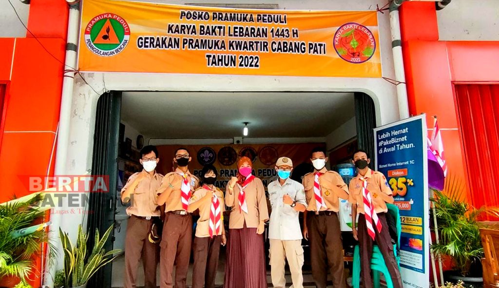 Satuan Karya Pramuka Mitra Inovasi dan Literasi Informasi Digital (Saka Milenial) Kwarcab Pati. (Istimewa)
