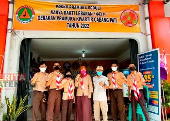 Satuan Karya Pramuka Mitra Inovasi dan Literasi Informasi Digital (Saka Milenial) Kwarcab Pati. (Istimewa)