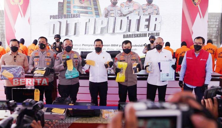 Kasus Penyalahgunaan BBM Subsidi Diungkap Polisi, Kabareskrim : Kasus Terbesar Sepanjang 2022
