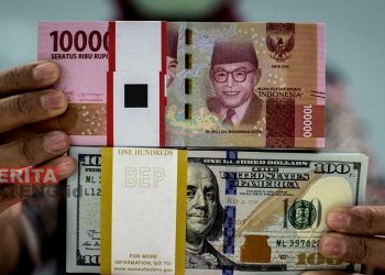 Ilustrasi nilai tukar (kurs) Rupiah terhadap Dolar AS. (Istimewa)
