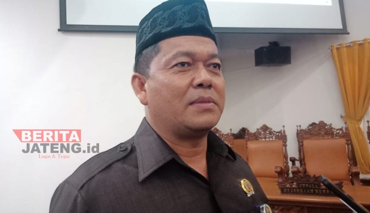 Ketua DPRD Kabupaten Pati, Ali Badrudin saat menyampaikan harapannya terkait Pj Bupati Pati, belum lama ini. (ITD/Koran Lingkar)