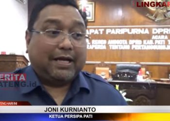 DPRD Pati Konfirmasi Rumput Stadion Joyokusumo Berstandar FIFA 4 Wakil Ketua I DPRD Kabupaten Pati, Joni Kurnianto. (Dok. Lingkar TV)