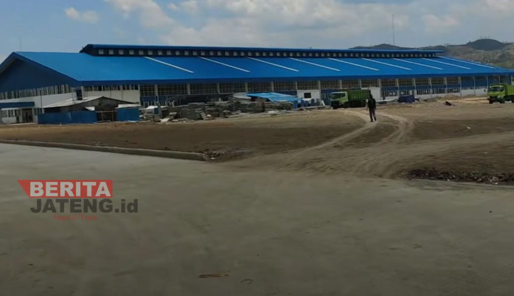 Bangunan milik PT. Seijin yang berdiri di salah satu kawasan industri yang ada di Kecamatan Margorejo, Pati. (ARF/Beritajateng.id)