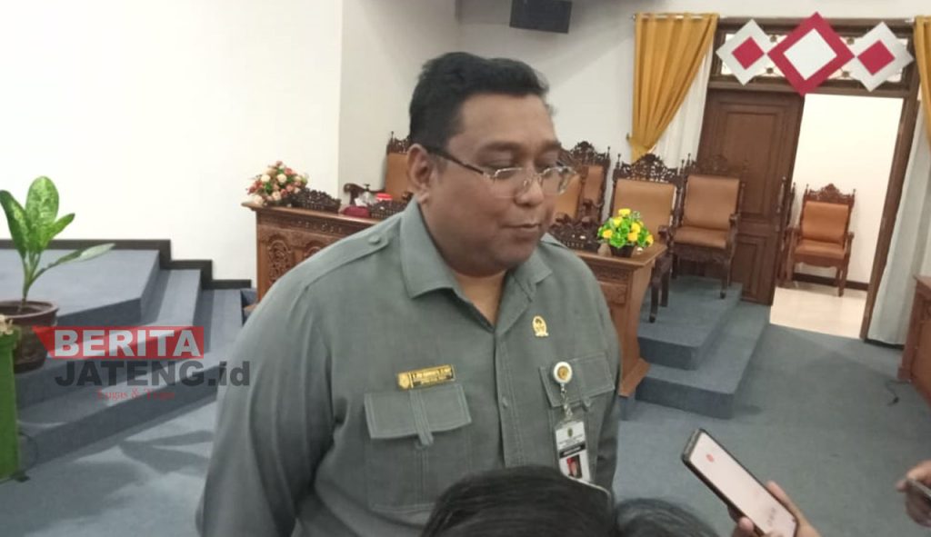 Ketua Umum Persipa Pati sekaligus Wakil Ketua I DPRD Pati, Joni Kurnianto. (ARF/Beritajateng.id)
