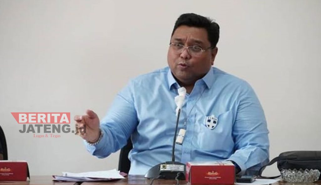 Ketua Umum Persipa Pati sekaligus Wakil Ketua I Dewan Perwakilan Rakyat Daerah (DPRD) Kabupaten Pati, Joni Kurnianto. (Dok. Humas DPRD Pati)