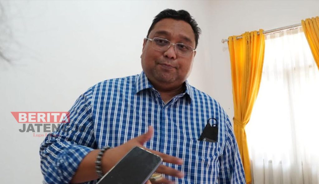 Ketua Umum Persipa Pati sekaligus Wakil Ketua I DPRD Pati, Joni Kurnianto (AZI/Koran Lingkar)