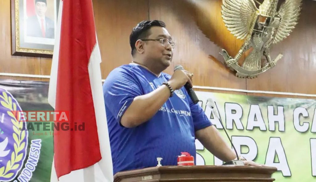 Ketua Umum Persipa Pati sekaligus Wakil Ketua I DPRD Pati, Joni Kurnianto. (Dok. Humas DPRD Pati)