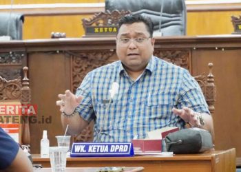 Ketua Umum Persipa Pati sekaligus Wakil Ketua I DPRD Kabupaten Pati, Joni Kurnianto. (Dok. Humas DPRD Pati)