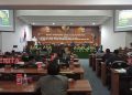 Rapat Paripurna DPRD, Bupati Pati Sampaikan Pertanggungjawaban Pelaksanaan APBD 2021 9 Suasana rapat paripurna DPRD Pati acara penjelasan Raperda tentang Pertanggungjawaban Pelaksanaan APBD Kabupaten Pati tahun anggaran 2021. (ARF/Beritajateng.id)