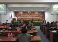 Rapat Paripurna Penyampaian Hasil Reses DPRD Pati Digelar 15 Suasana rapat paripurna DPRD Pati bersama Bupati Pati, Haryanto di ruang sidang paripurna pada Senin (06/06). (ARF/Beritajateng.id)