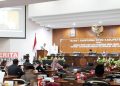 Semua Fraksi DPRD Pati Sampaikan Pandangan Umum Raperda Pertanggungjawaban APBD 2021 15 Suasana rapat paripurna agenda pembahasan Raperda tentang Pertanggungjawaban Pelaksanaan APBD Kabupaten Pati tahun anggaran 2021, Rabu (08/06). (Dok. Humas DPRD Pati)