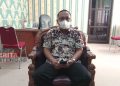 Alokasi DBHCHT, Disdagperin Pati Hanya Dapat Rp 200 Jutaan 18 Kepala Dinas Perdagangan dan Perindustrian (Disdagperin) Kabupaten Pati, Hadi Santosa saat ditemui di ruang kerjanya pada Kamis, 14 Juli 2022. (Arif Febriyanto/Beritajateng.id)