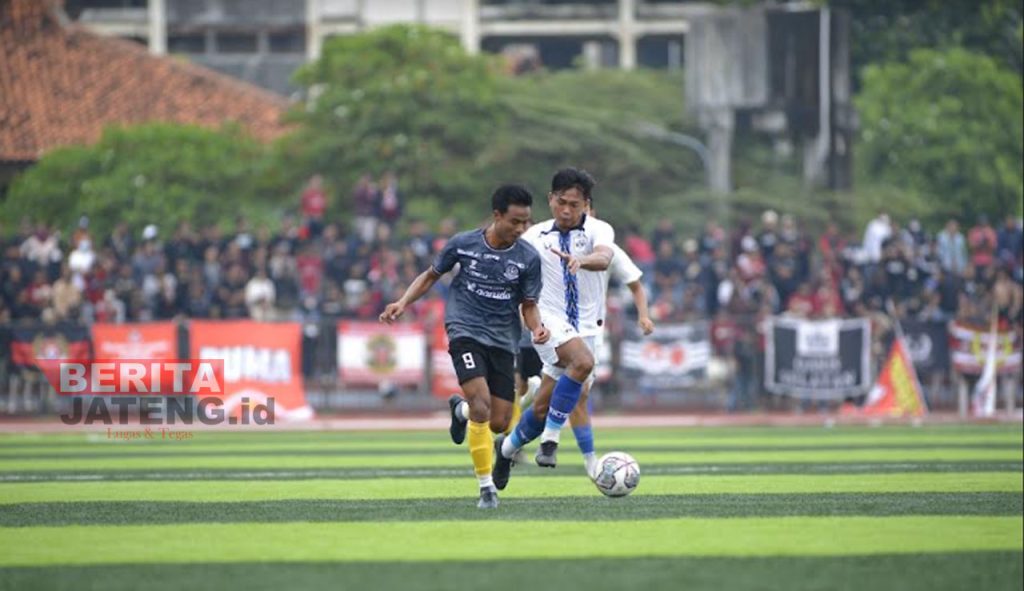 Ilustrasi penampilan Persipa Pati dalam laga uji coba melawan PSIS Semarang, beberapa waktu lalu. (Istimewa)