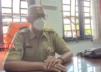 Kepala Badan Penanggulangan Bencana Daerah (BPBD) Kabupaten Pati, Martinus Budi Prasetya. (Arif Febriyanto/Beritajateng.id)