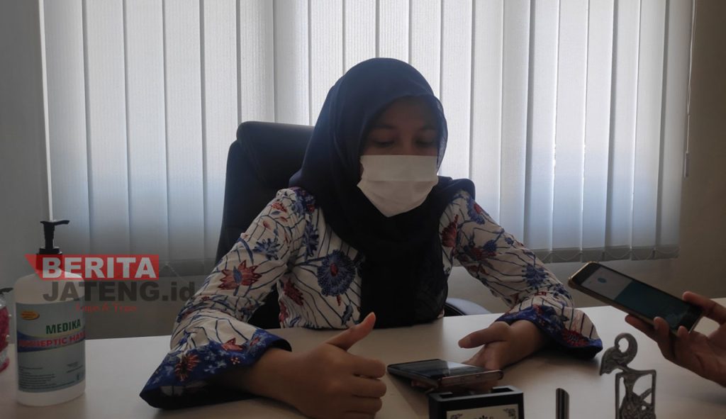 Ketua KONI Rembang, Vivit Dinarini. (R. Teguh Wibowo/Koran Lingkar)