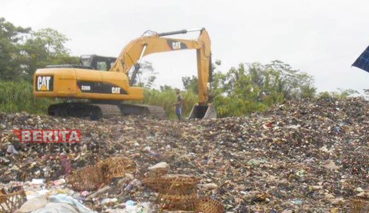 TUMPUKAN SAMPAH: Tumpukan sampah di Tempat Pembuangan Akhir (TPA). (Istimewa)