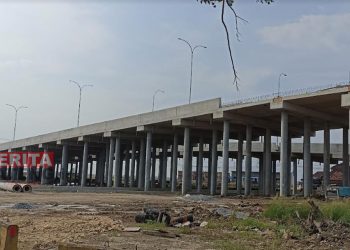 Pembebasan Lahan Pembangunan Jalan Tol Semarang-Demak Pasti Berlangsung 3 Proyek pembangunan Jalan Tol Semarang-Demak di Kabupaten Demak. (Tammalia Amini/Koran Lingkar)