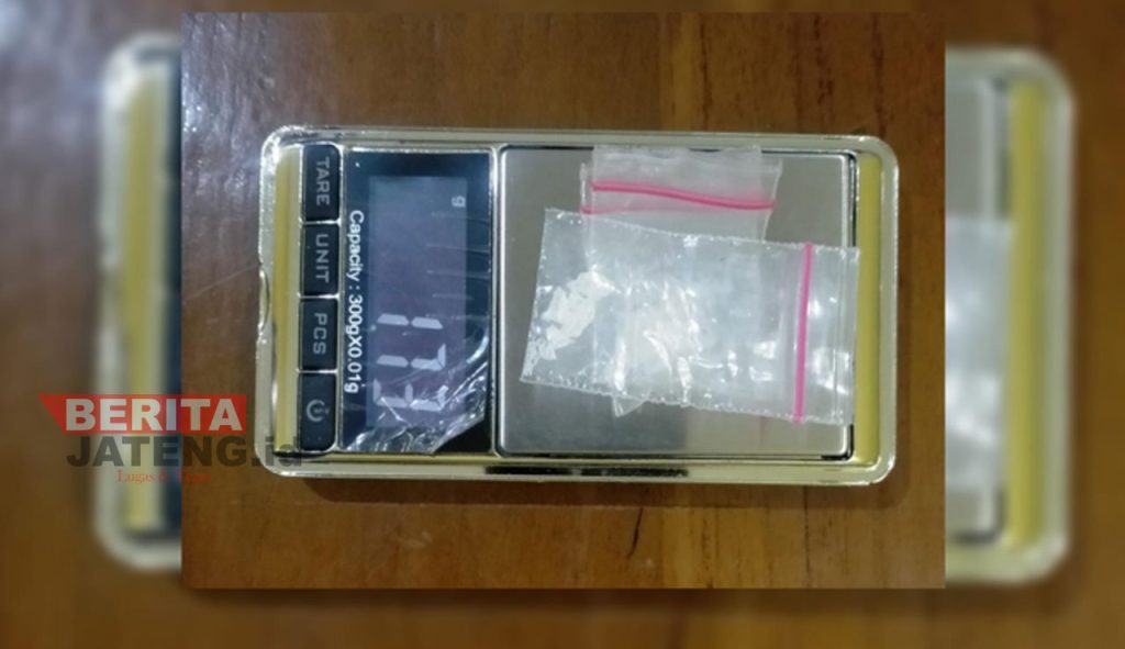 Polres Blora berhasil mengamankan barang bukti berupa narkotika jenis sabu dengan berat total 1,73 gram. (Lilik Yuliantoro/Koran Lingkar)