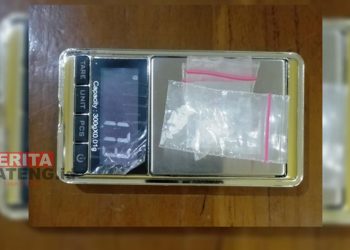 Polres Blora berhasil mengamankan barang bukti berupa narkotika jenis sabu dengan berat total 1,73 gram. (Lilik Yuliantoro/Koran Lingkar)
