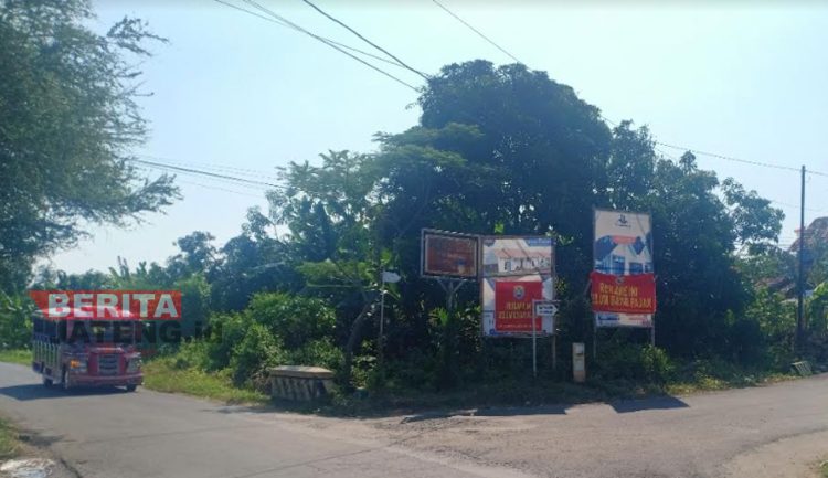 Sejumlah papan reklame di Desa Tanjungmojo, Kecamatan Kangkung, Kabupaten Kendal belum membayar pajak. (Unggul Priambodo/Koran Lingkar)